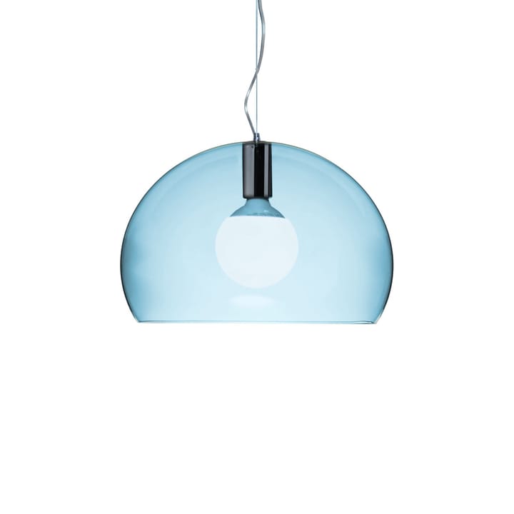 Small Fl/y pendel - transparent light blue - Kartell