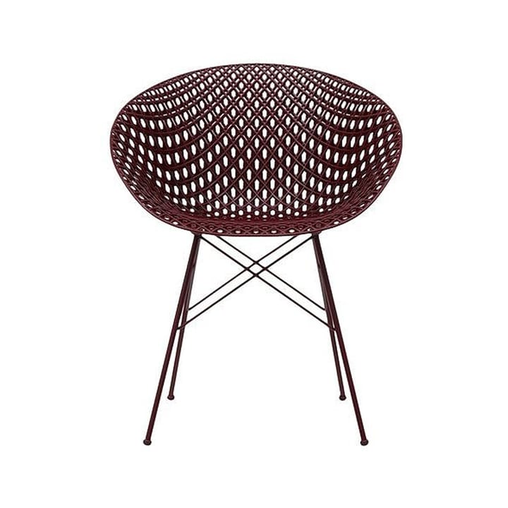 Smatrik stol - plum, plommonfärgat stativ - Kartell