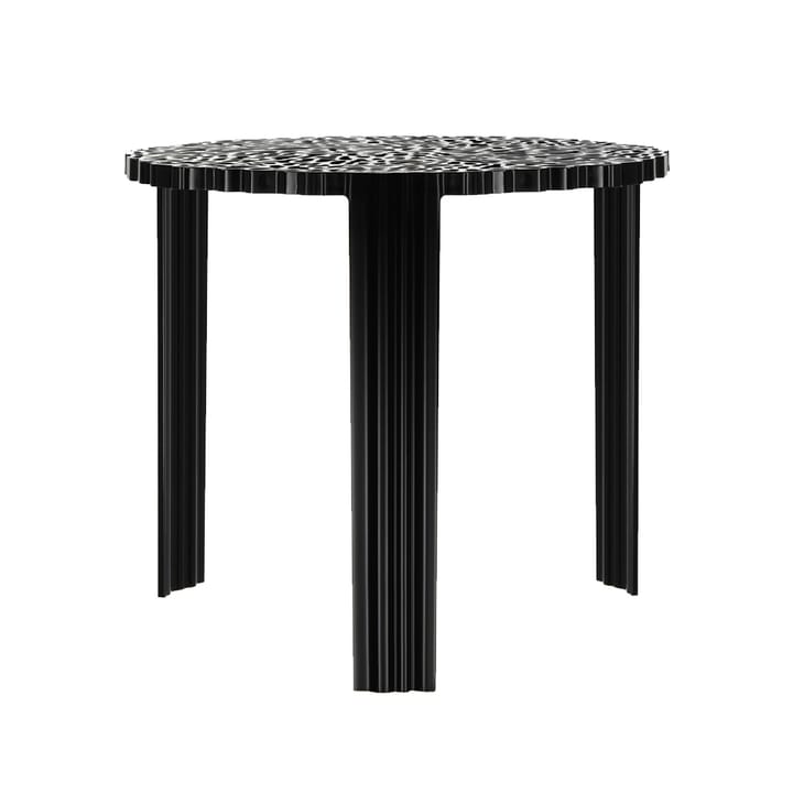 T-table bord - black, h44 cm - Kartell