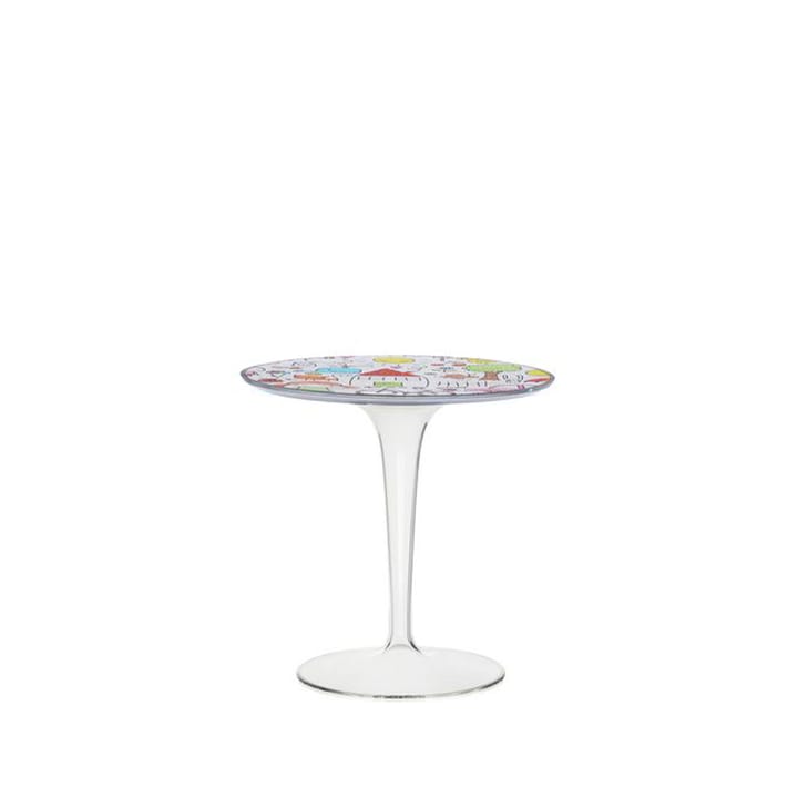 Tip Top Kids barnbord - transparent, drawing - Kartell