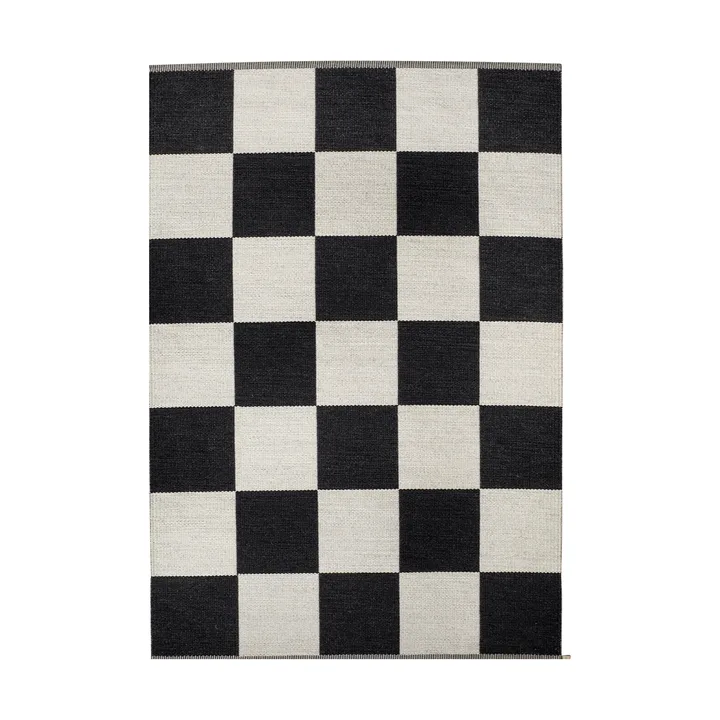 Checkerboard Icon matta - 554 Midnight black, 200x300 cm - Kasthall