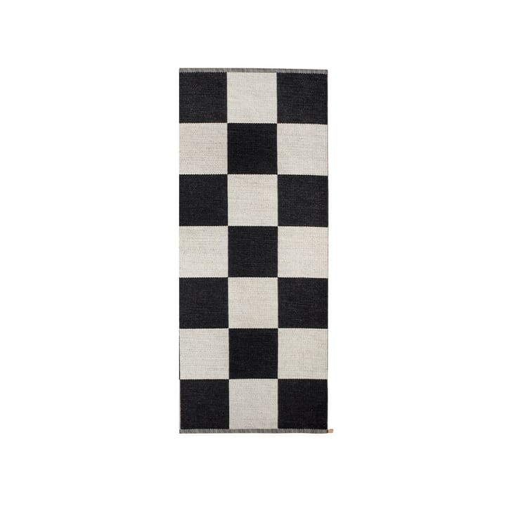 Checkerboard Icon matta 85x200 cm - Midnight black 554 - Kasthall