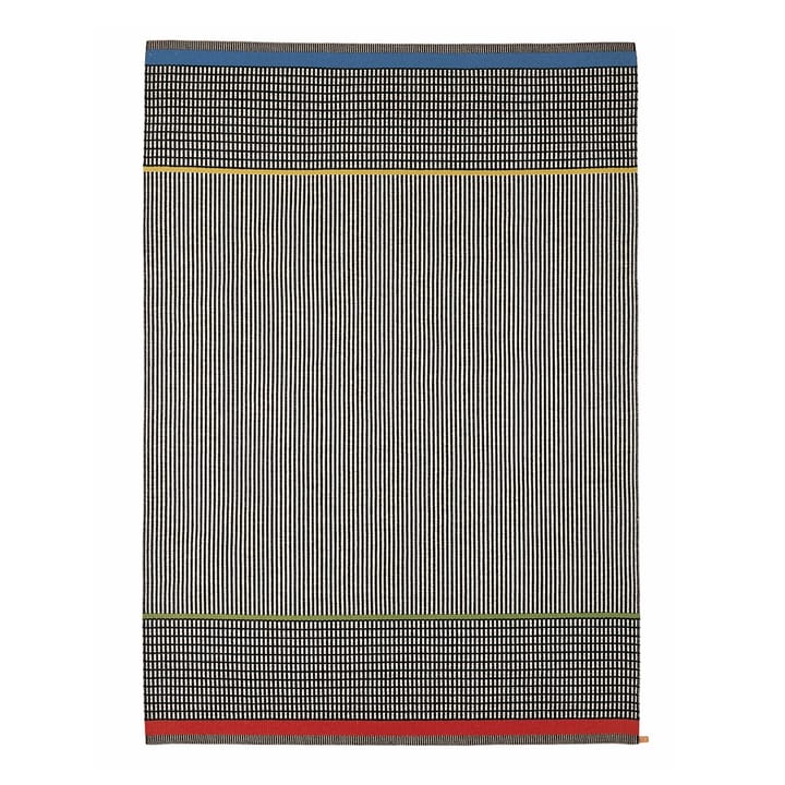 Häggå Broschyr 981-911 matta - grå, ränder röd, blå, grön, gul, 170x240 cm - Kasthall