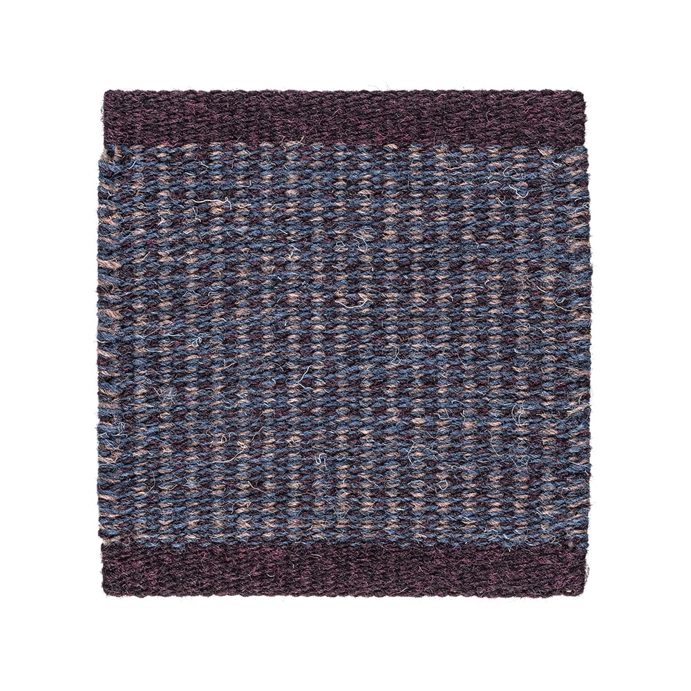 Kasthall Harper gångmatta 85x240 cm Dark lavender | Skandinavisk Design | Ullmattor | Lila