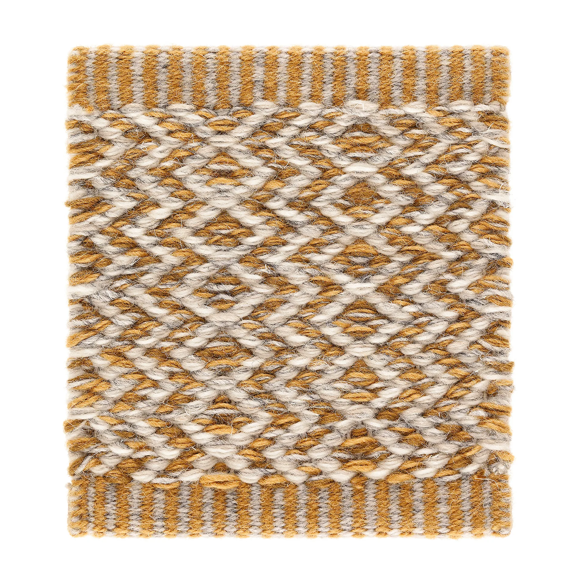 Ingrid Icon matta 85x240 cm, Yellow-white Kasthall