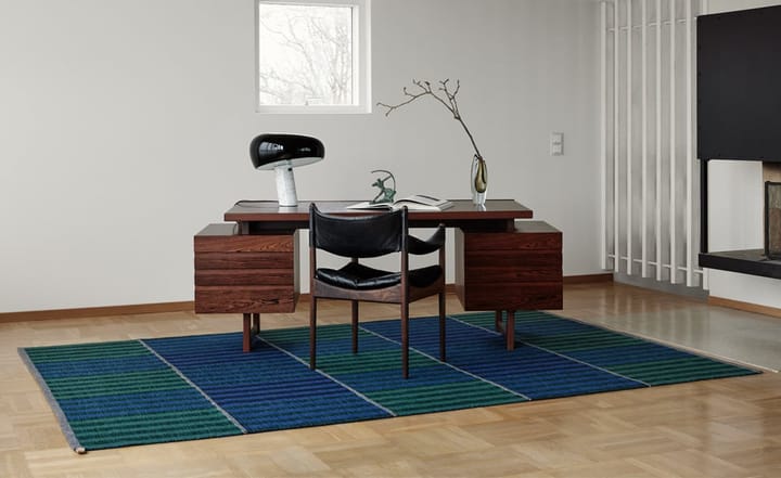 Karusell ullmatta, Blue, 280x300 cm Kasthall