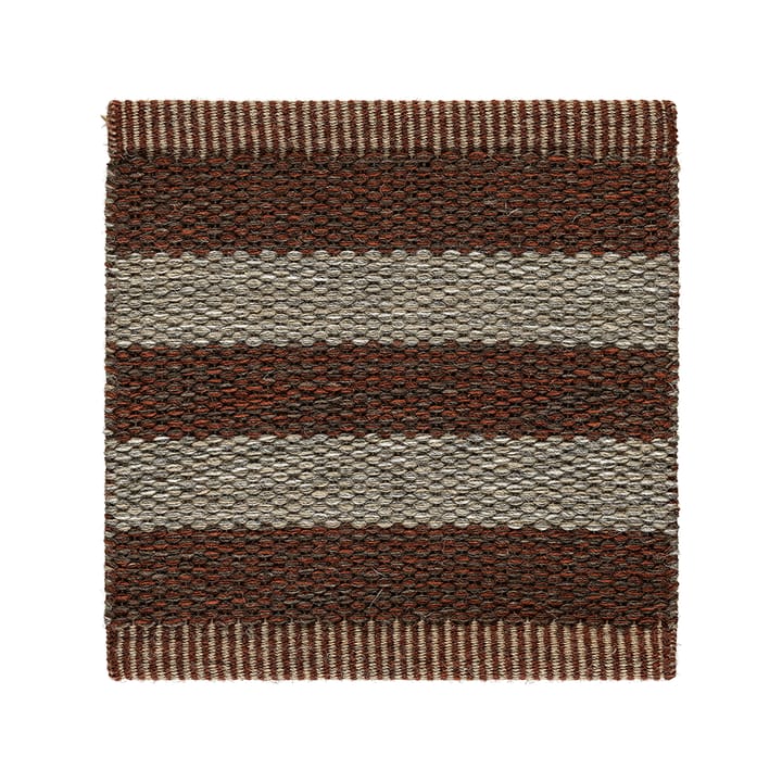 Narrow Stripe Icon gångmatta - Red clay 240x85 cm - Kasthall