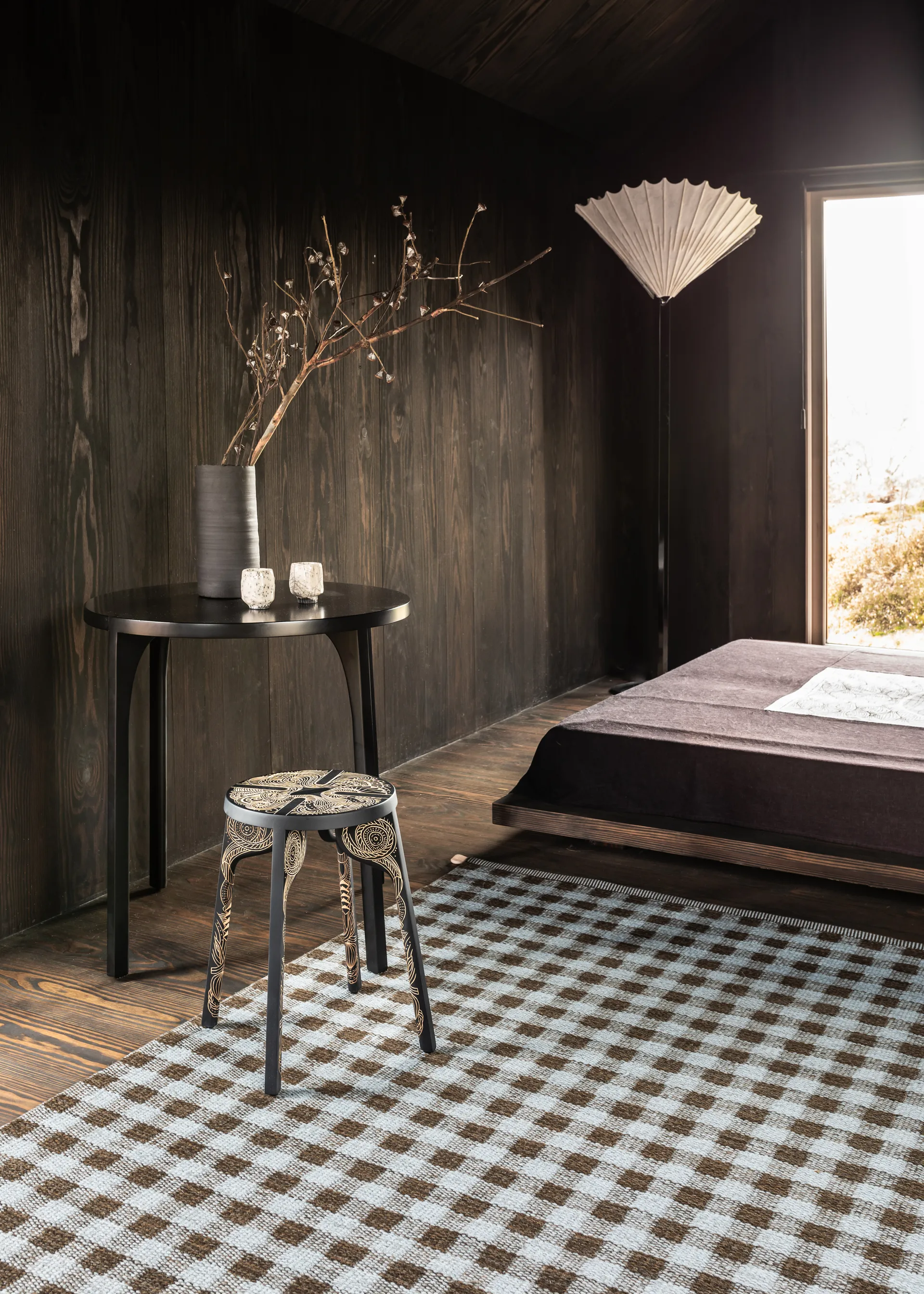 Vichy matta 165x240 cm, Mint Chocolate 720 Kasthall