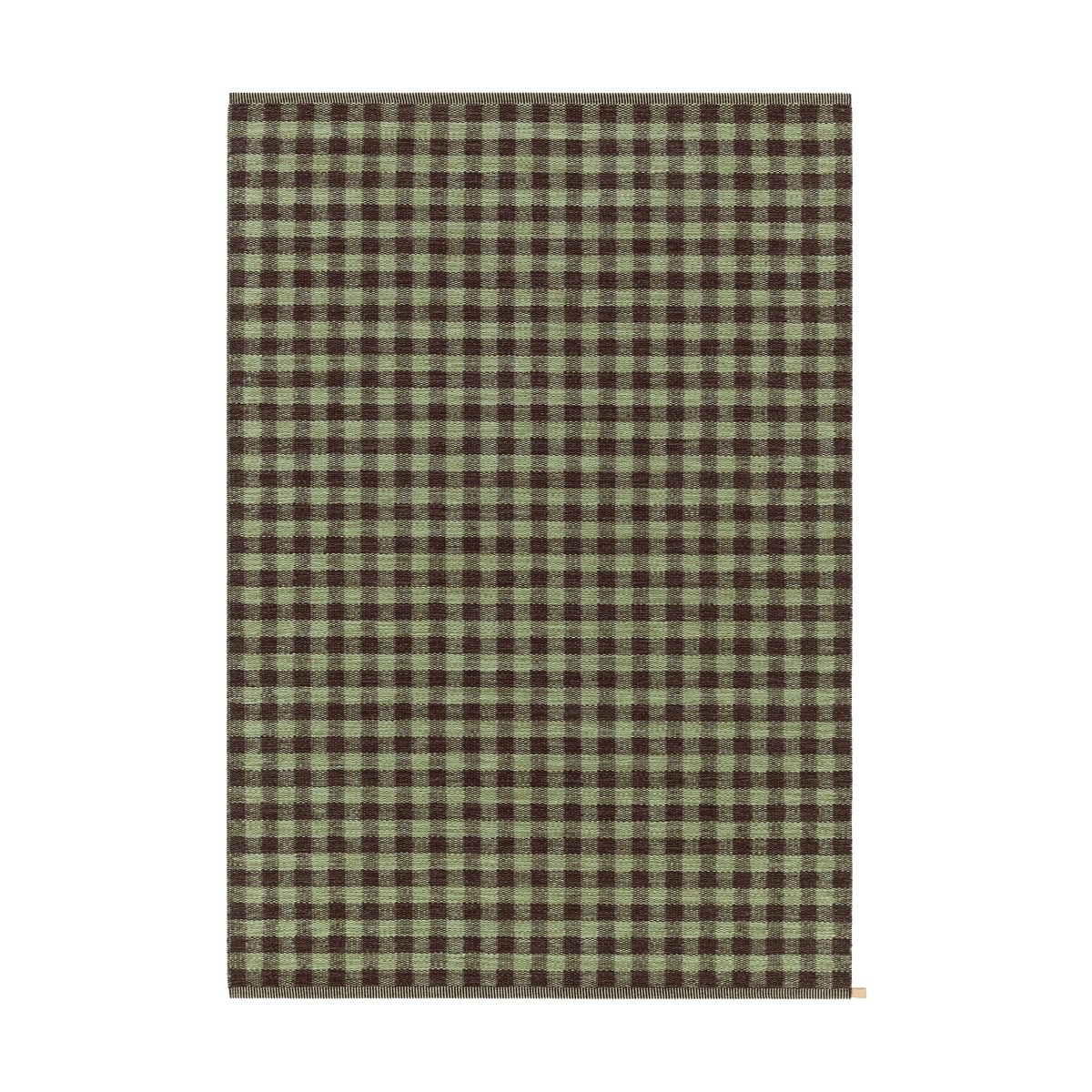 Kasthall Vichy matta 165x240 cm Pistachio 730 | Skandinavisk Design | Lugg- & Ryamattor | Brun