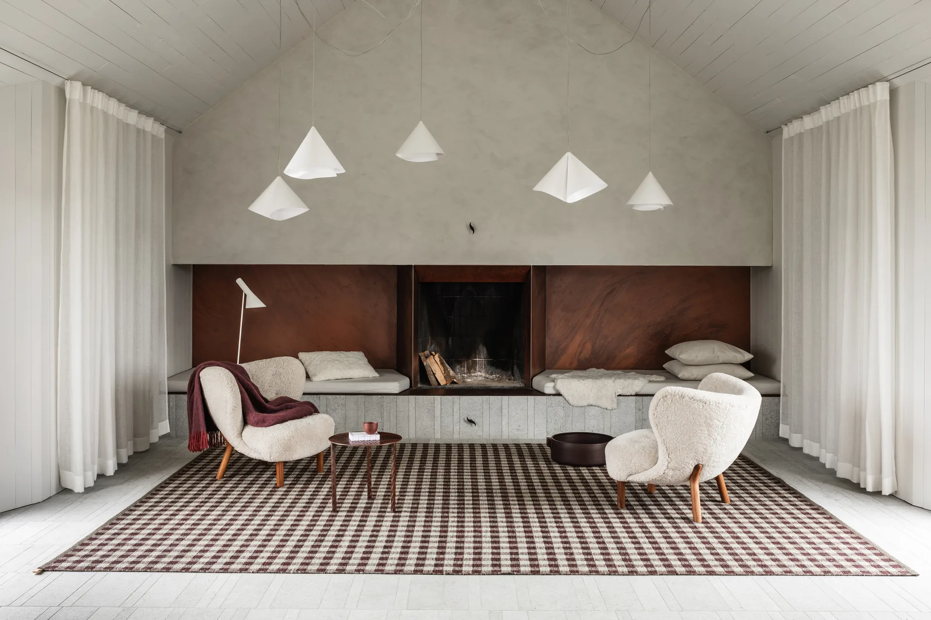 Vichy matta 240x350 cm, Cassis 681 Kasthall