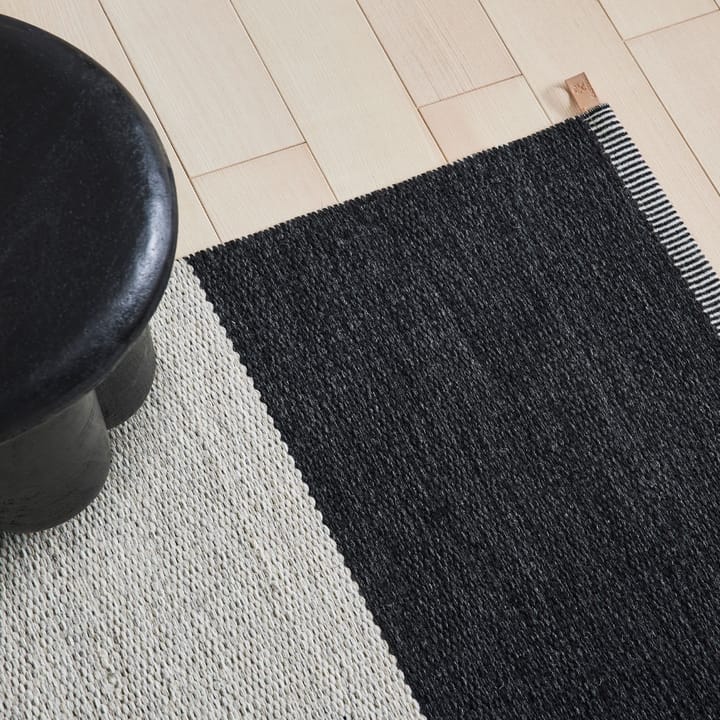 Wide Stripe Icon gångmatta, Grey pear 200x85 cm Kasthall
