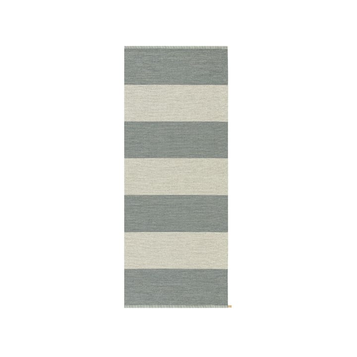 Wide Stripe Icon gångmatta - Polarized blue 200x85 cm - Kasthall