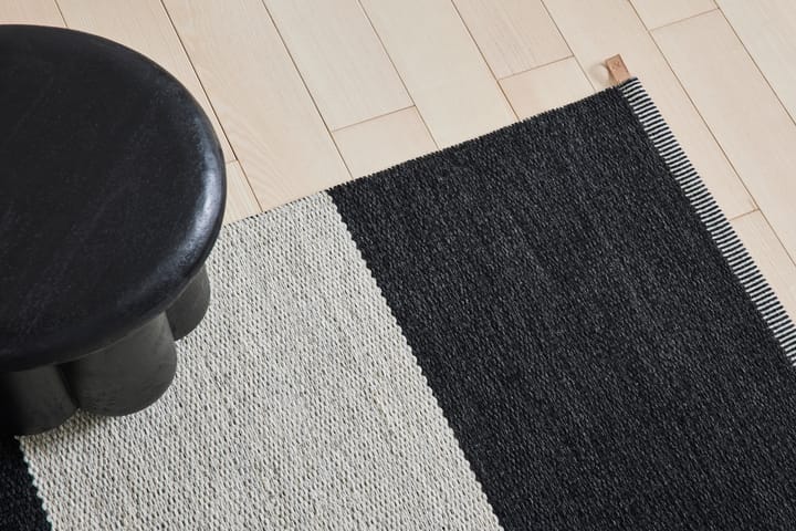 Wide Stripe Icon matta 160x240 cm, Midnight black 554 Kasthall