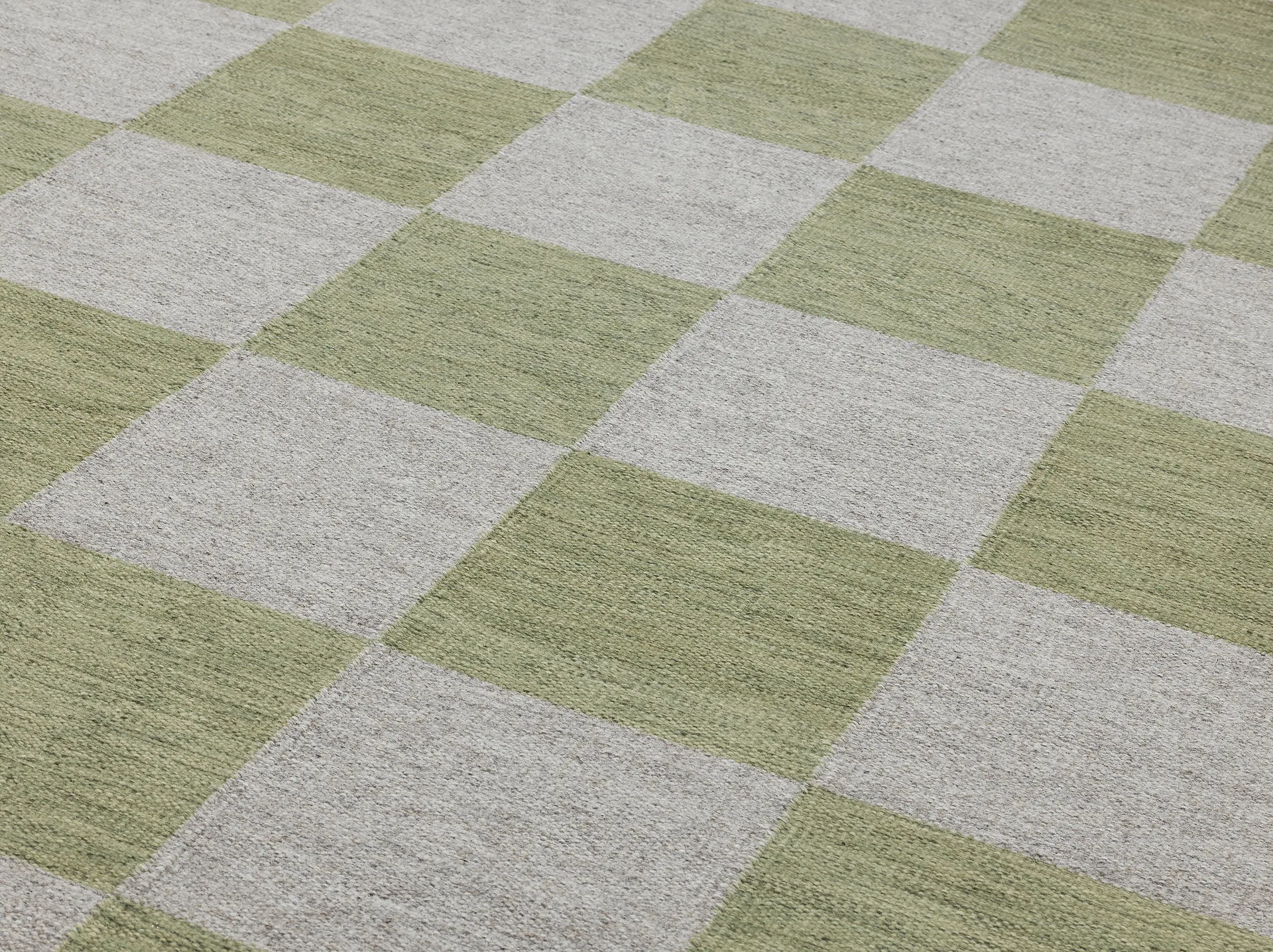 Allium Fox Trott matta, Willow Green, 170x240 cm Kateha