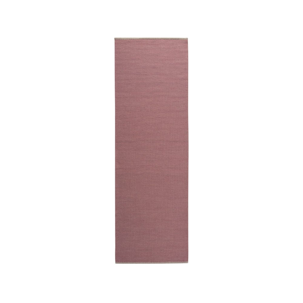 Kateha Allium gångmatta 80x250 cm rose bud | Skandinavisk Design | Ullmattor | Rosa