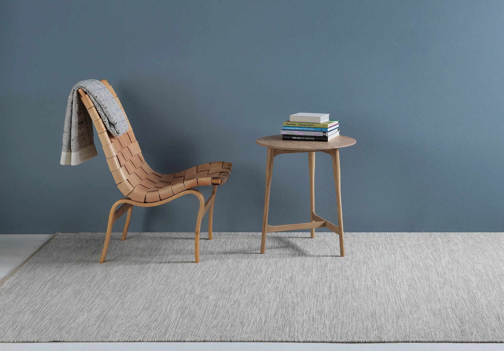 Allium matta 170x240 cm, Light grey Kateha