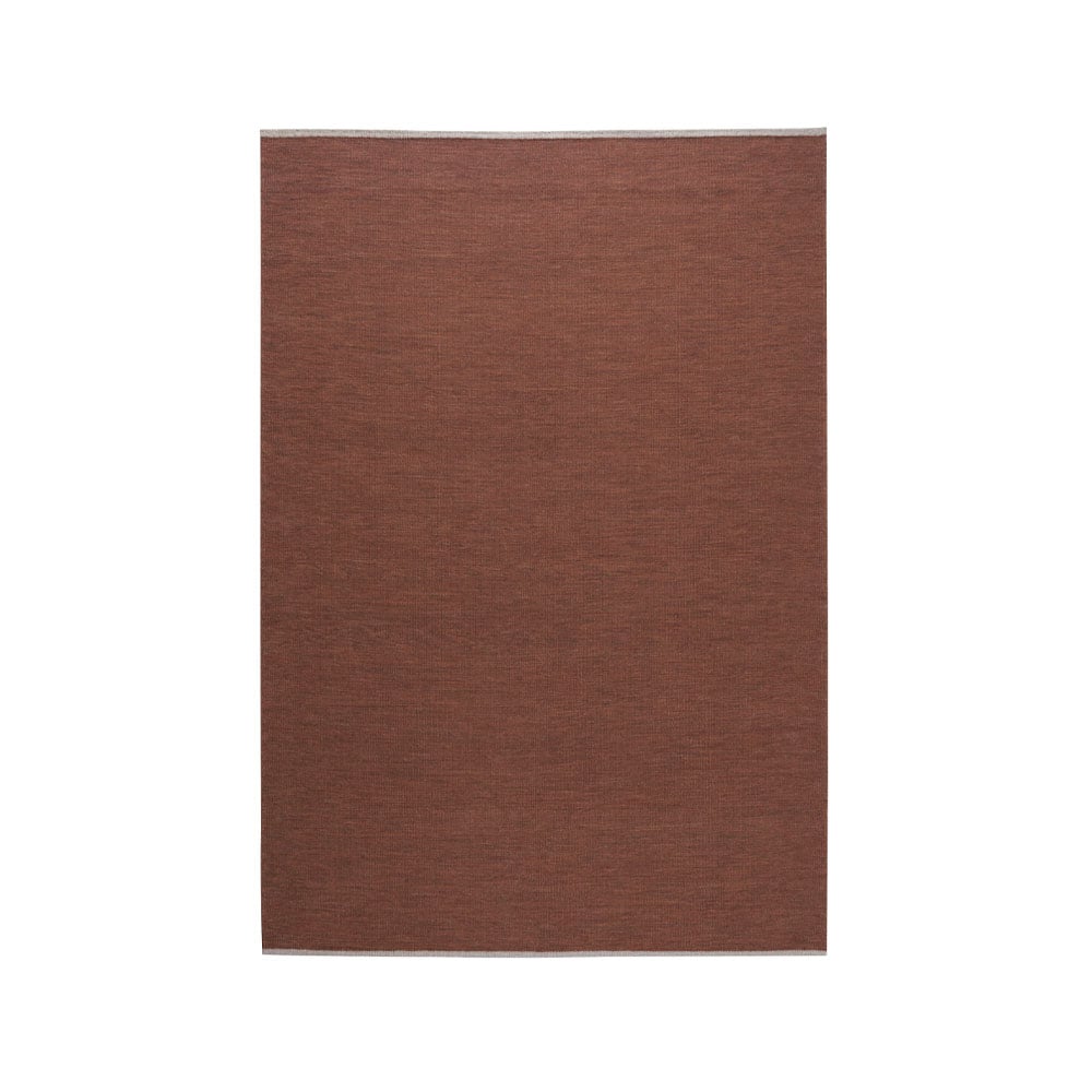 Kateha Allium matta 200x300 cm Corten | Skandinavisk Design | Ullmattor | Röd