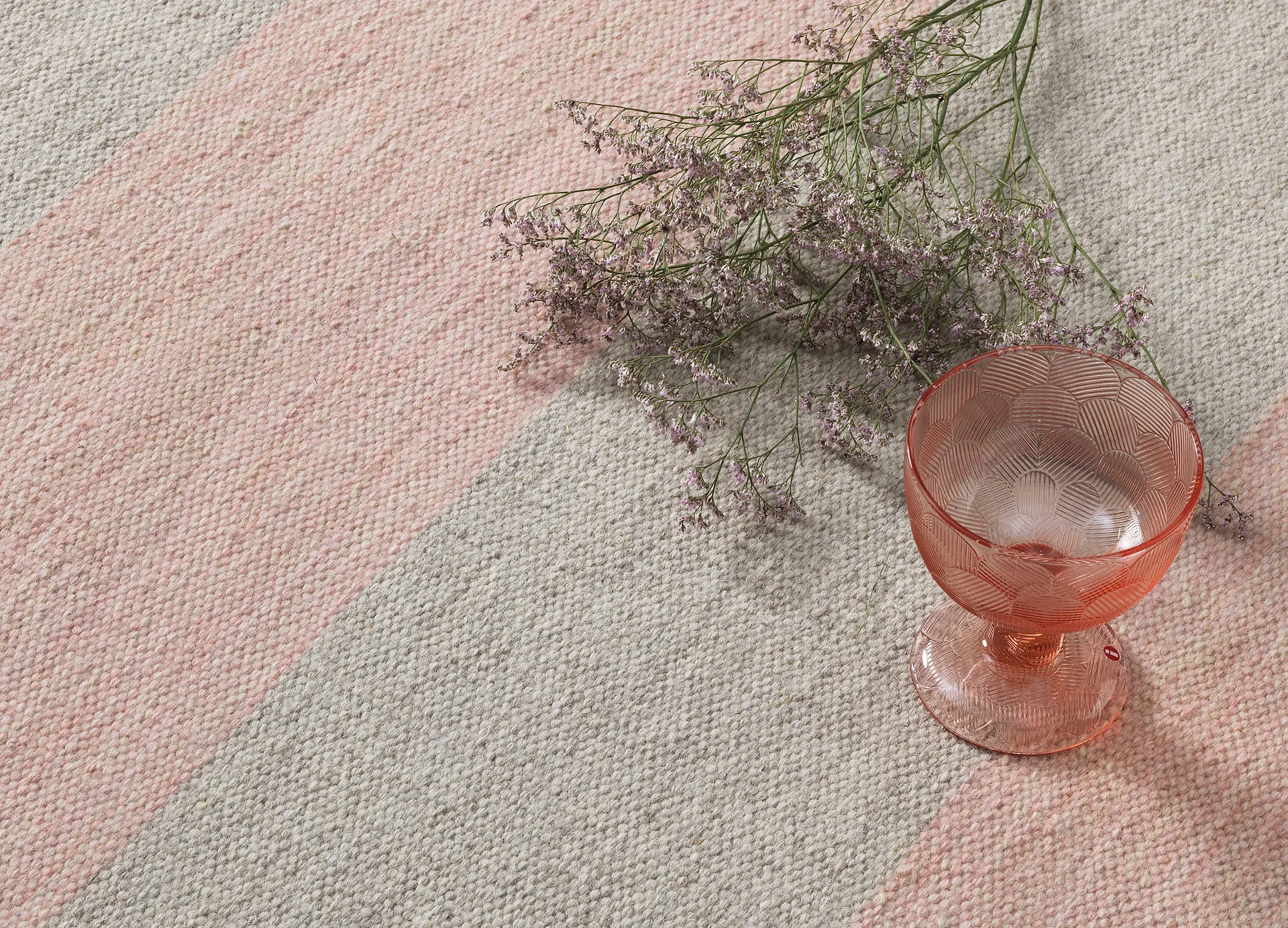 Allium Two Step matta, Powder, 200x300 cm Kateha