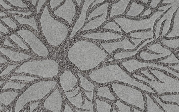 Birds nest handtuftad matta Ø220 cm, MD Grey Kateha