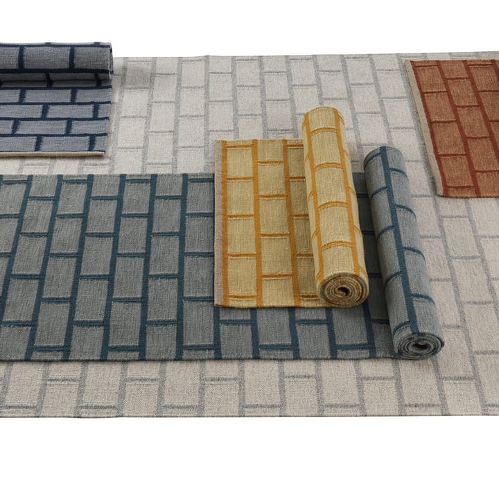 Brick matta - blue, 200x300 cm - Kateha