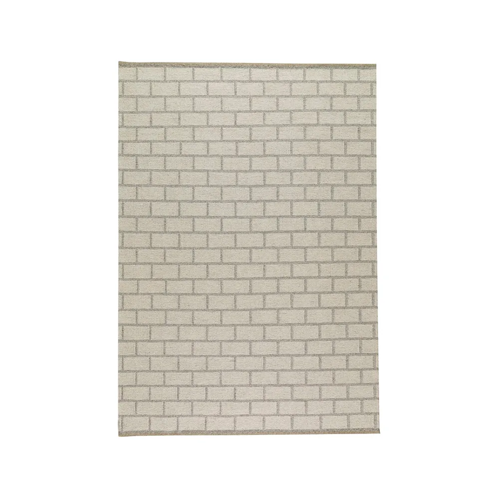 Brick matta, Light grey, 170x240 cm Kateha
