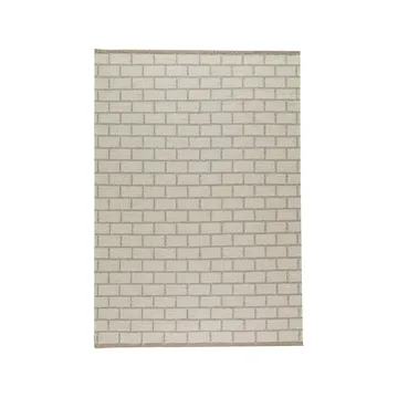 Brick matta - Light grey, 170x240 cm - Kateha