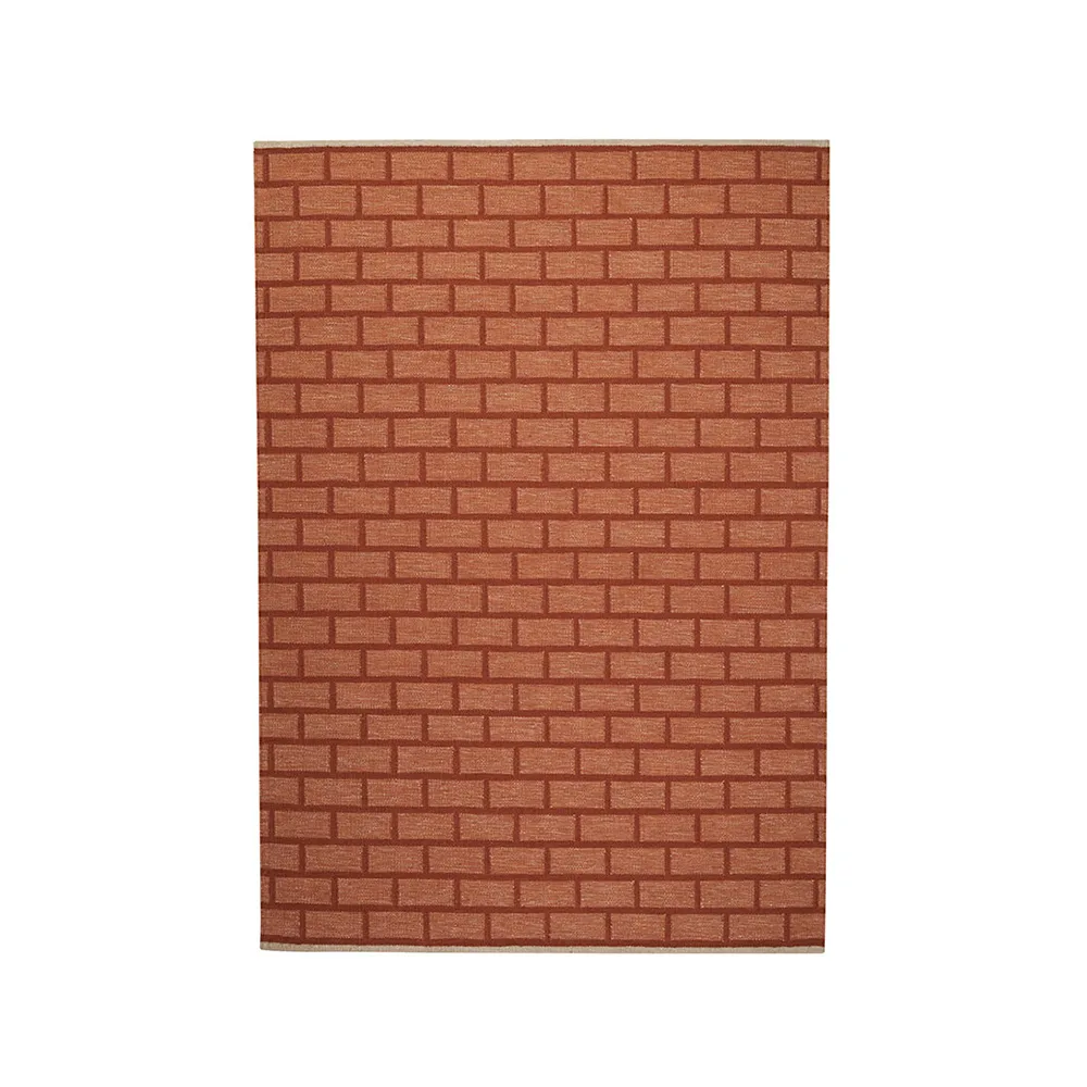 Brick matta, Rust, 170x240 cm Kateha
