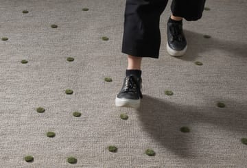 Bula gångmatta - Green, 80x250 cm - Kateha