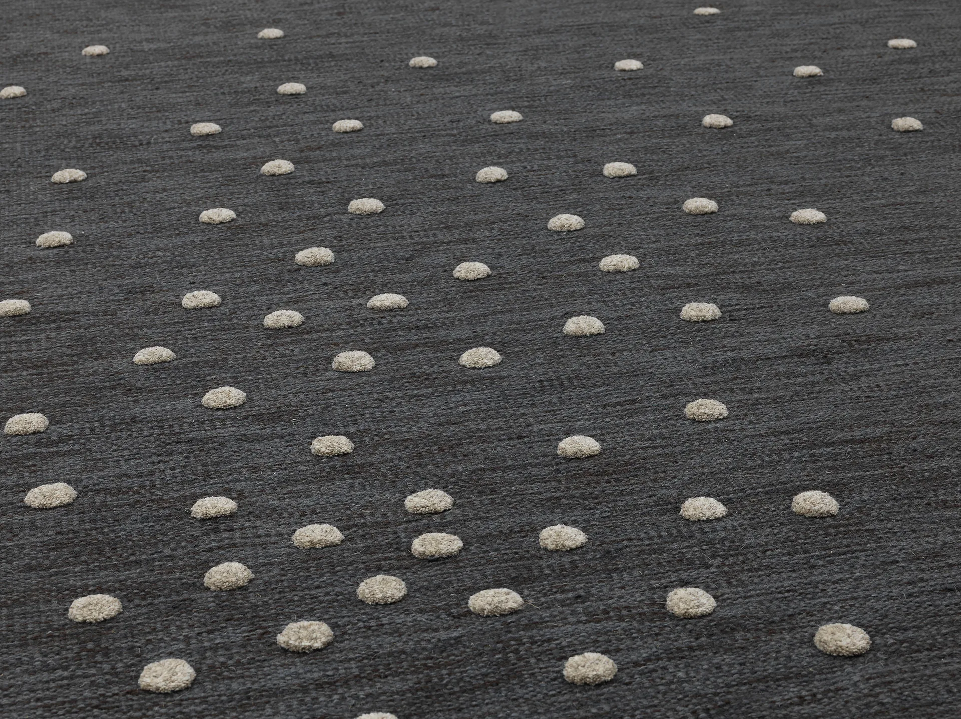 Bula gångmatta, Nearly Black, 80x250 cm Kateha