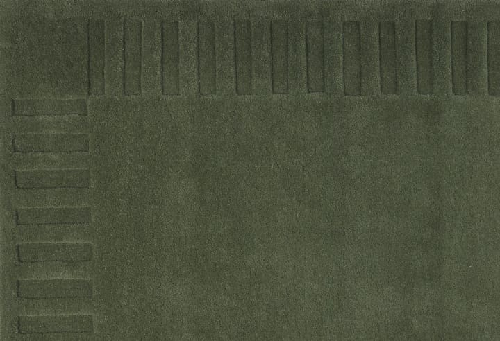 Lea original ullmatta, Green-18, 170x240 cm Kateha