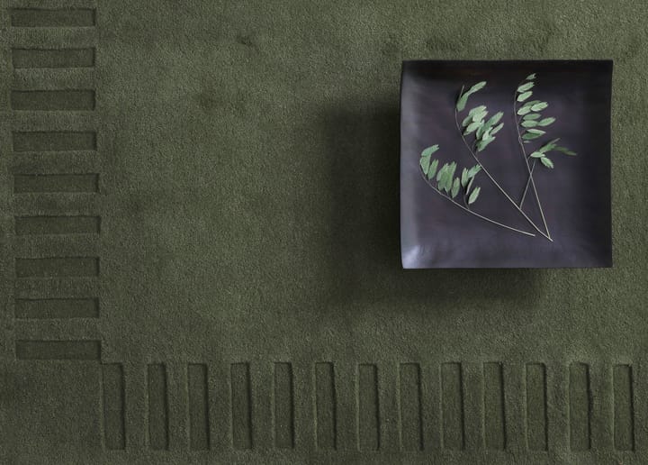Lea original ullmatta, Green-18, 170x240 cm Kateha
