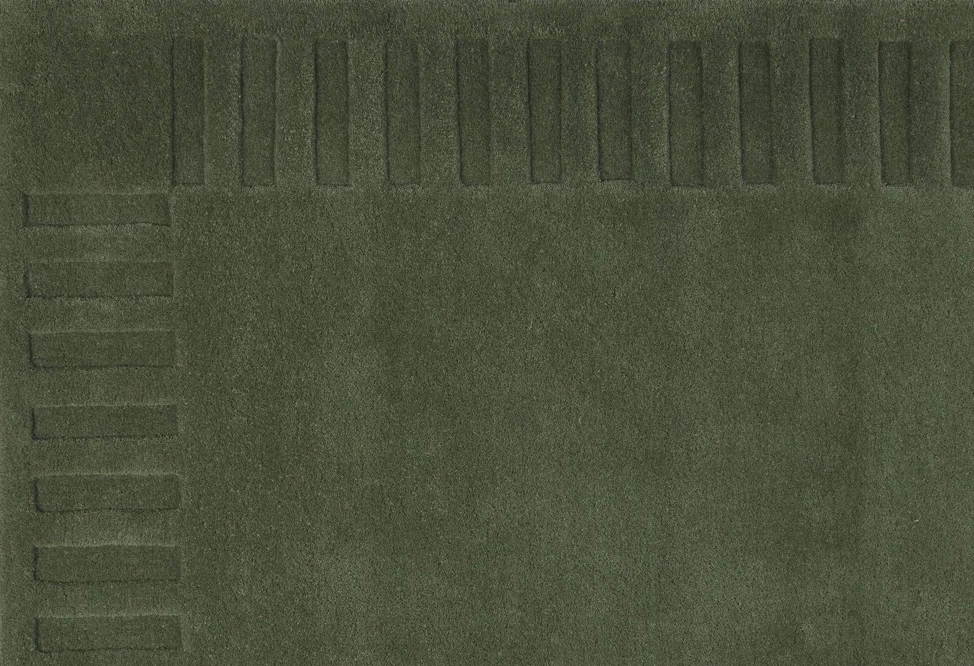 Lea original ullmatta, Green-18, 200x300 cm Kateha