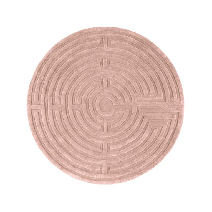 Minilabyrint matta rund - rose-40, 130 cm - Kateha