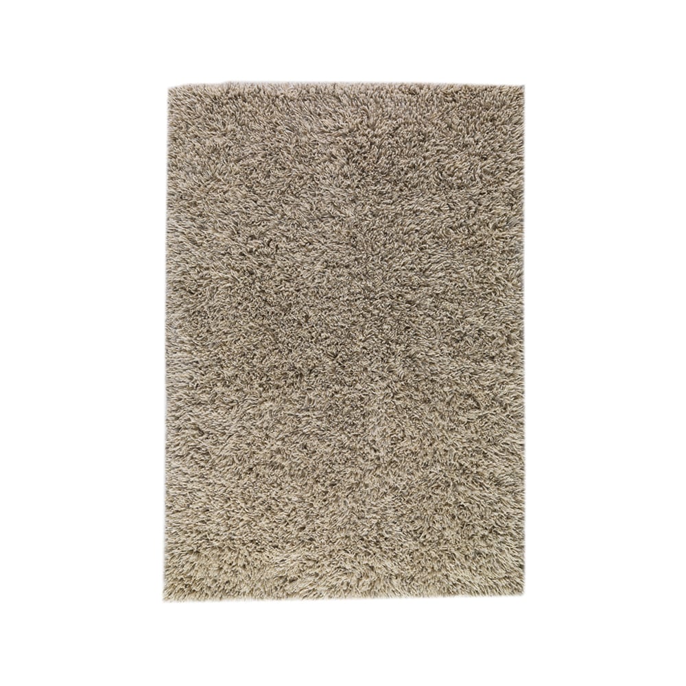 Kateha Shaggy matta white/grey, 200x300 cm | Skandinavisk Design | Ullmattor | Vit