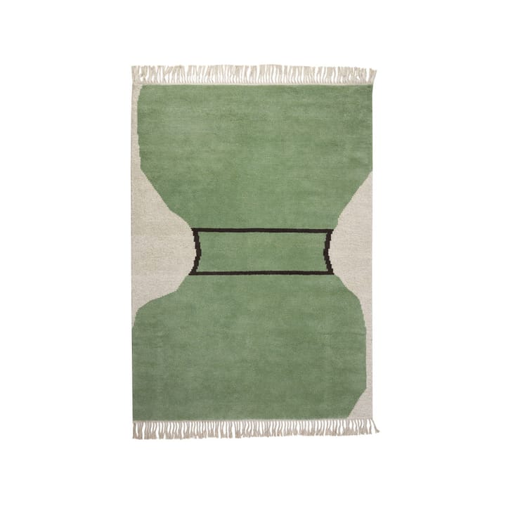 Silhouette flossa matta - dusty green, 200x300 cm - Kateha