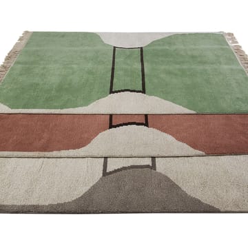 Silhouette Flossa matta - dusty red, 170x240 cm - Kateha