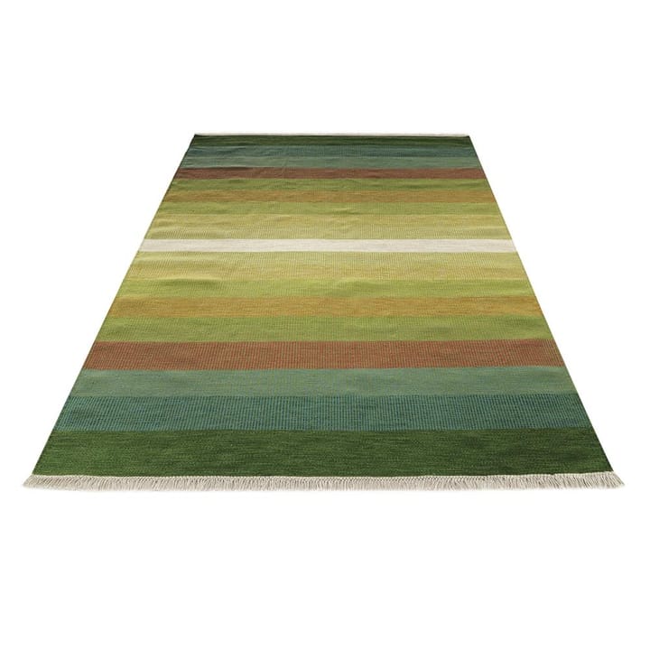 Tofta wave matta 170 x 240 cm, grön Kateha