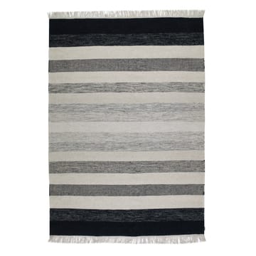Tofta wave matta 170 x 240 cm - Vit-svart - Kateha