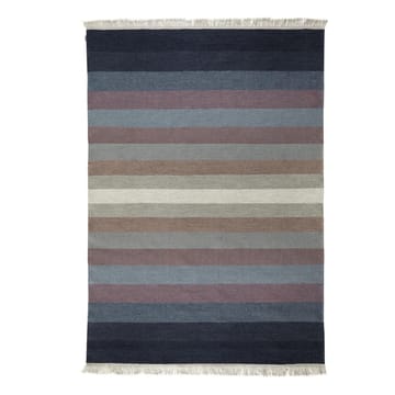 Tofta Wave matta 80 x 250 cm - blå - Kateha