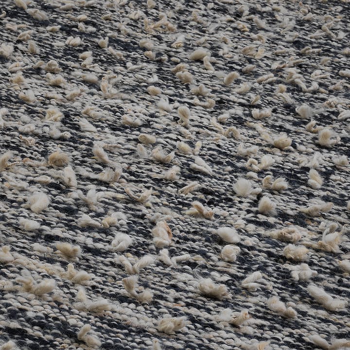 Woolly matta - black/white, 170x240 cm - Kateha
