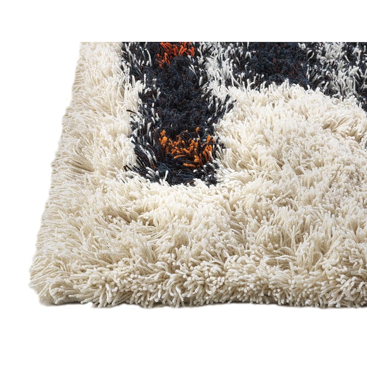 Zorbas matta, white/black, 200x300 cm Kateha
