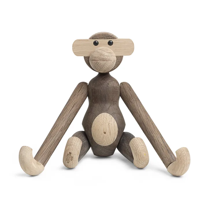 Kay Bojesen apa liten - Ek-rökt ek, 20 cm - Kay Bojesen Denmark