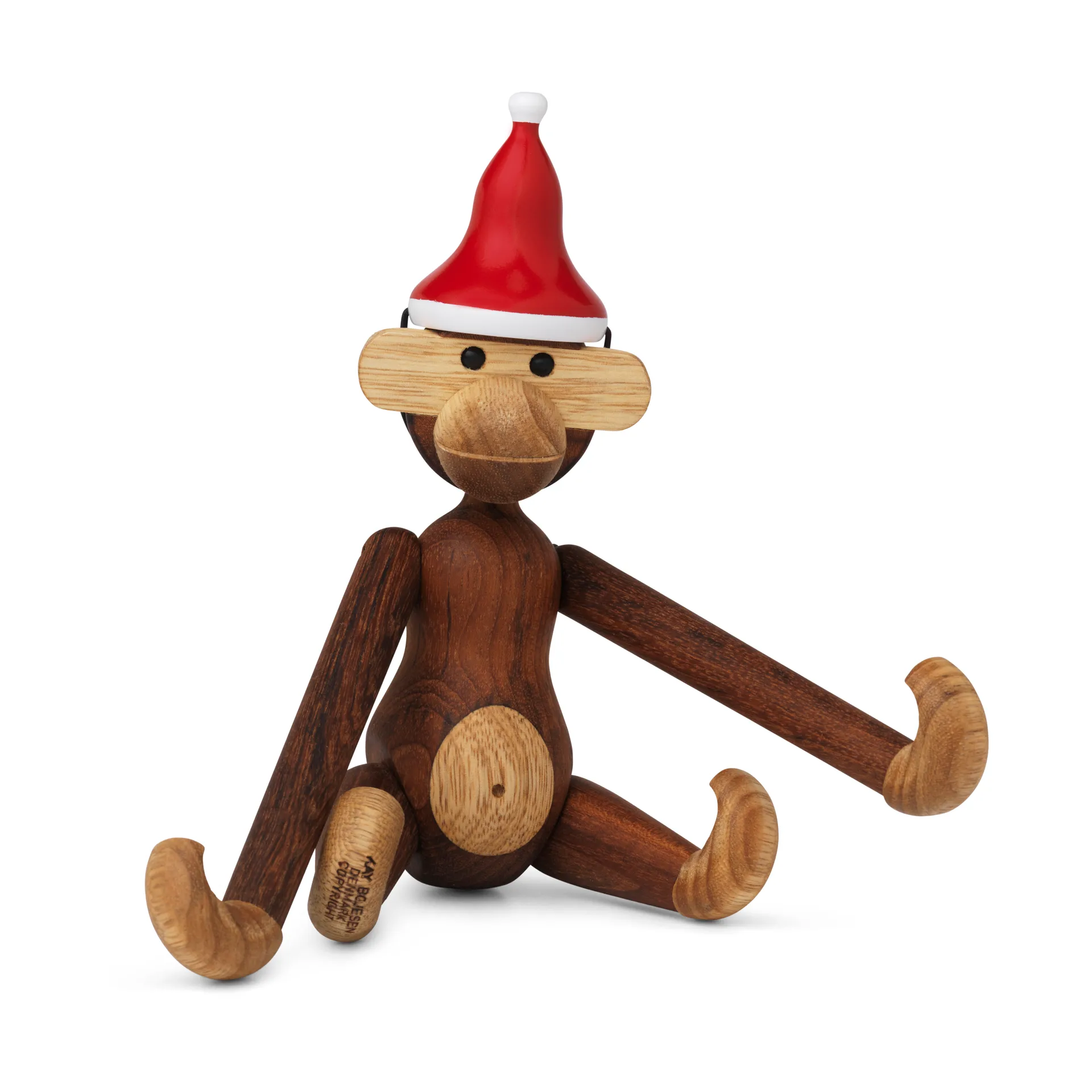 Kay Bojesen apa liten med tomteluva Kay Bojesen Denmark