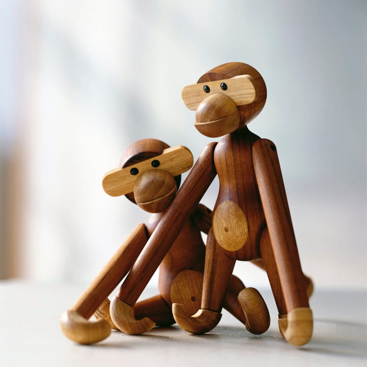 Kay Bojesen apa liten, Teak-limbaträ 20 cm Kay Bojesen Denmark