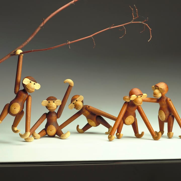 Kay Bojesen apa liten, Teak-limbaträ 20 cm Kay Bojesen Denmark