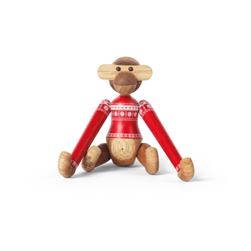 Kay Bojesen apa mini Christmas Jumper 2024 - Teak-Limba - Kay Bojesen Denmark