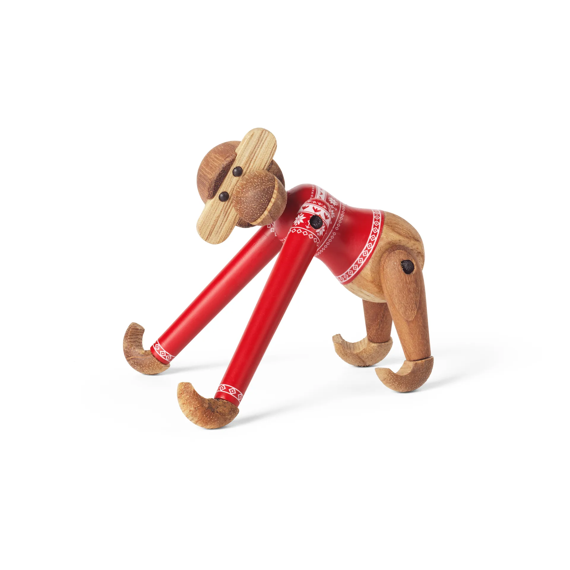 Kay Bojesen apa mini Christmas Jumper 2024, Teak-Limba Kay Bojesen Denmark