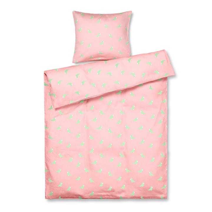 Kay Bojesen bäddset sångfågel 100x140 cm - Rosa - Kay Bojesen Denmark