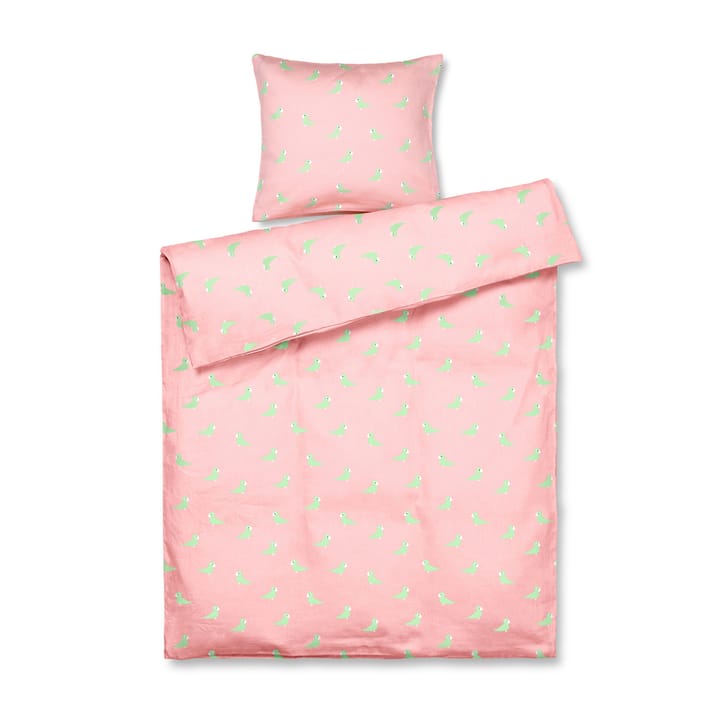 Kay Bojesen bäddset sångfågel 70x100 cm - Rosa - Kay Bojesen Denmark