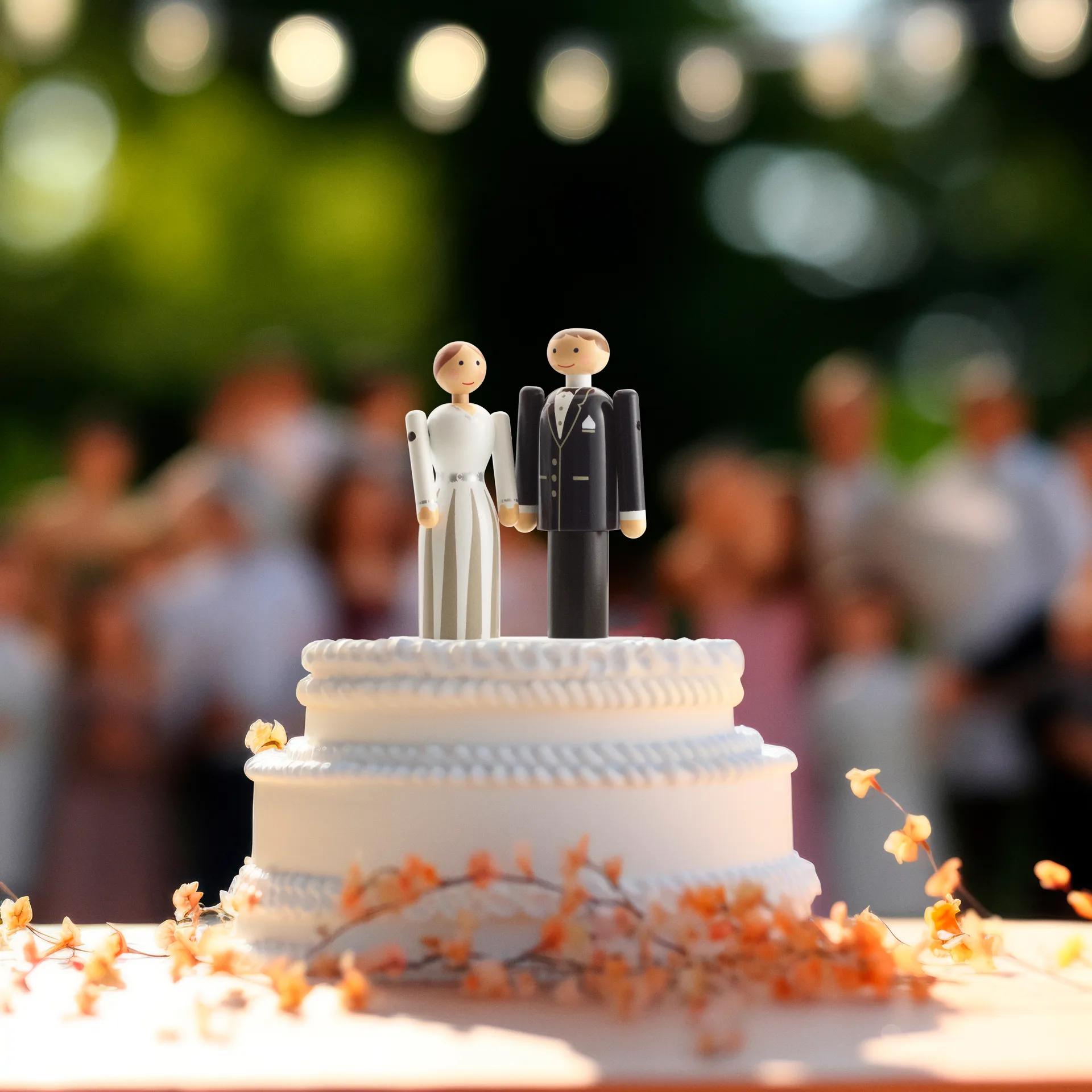 Kay Bojesen brud, Blå-svart-vit, 12 cm Kay Bojesen Denmark